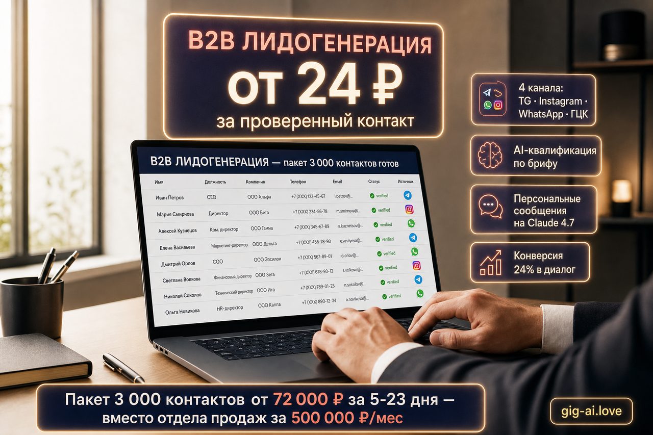 AI Sender — B2B outreach